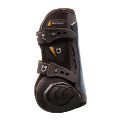 Ghette in neoprene con chiusura rapida Equestro Marrone