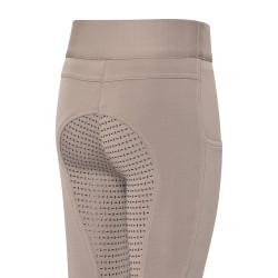 Leggings da equitazione Imperial Riding Tessy Light bambino Carbone di legna Grigio