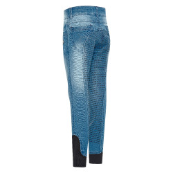 Leggings da equitazione Imperial Riding Donny bambino Denim blu chiaro