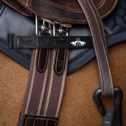 Cintura bavetta HV Polo Legacy Marrone cioccolato