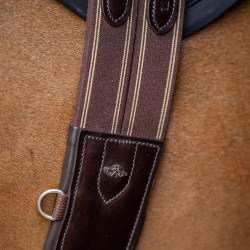 Cintura bavetta HV Polo Legacy Marrone cioccolato