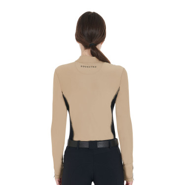 Polo Tecnico da Allenamento Donna Maniche Lunghe Equestro Polo Tecnico da Allenamento Donna Maniche Lunghe Equestro