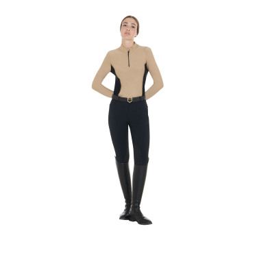 Polo Tecnico da Allenamento Donna Maniche Lunghe Equestro Polo Tecnico da Allenamento Donna Maniche Lunghe Equestro