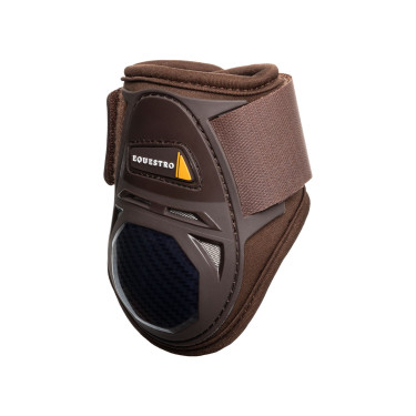 Paraglomi in neoprene con chiusura in velcro Equestro Marrone