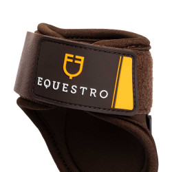 Paraglomi in neoprene con chiusura in velcro Equestro Marrone