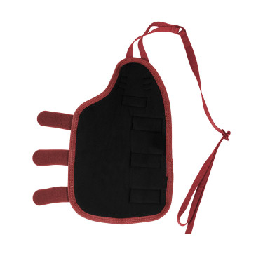 Paracoda imbottito e impermeabile Equestro Bordeaux