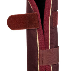 Paracoda imbottito e impermeabile Equestro Bordeaux