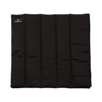 Sottobende in cotone piccole set da 4 Equestro Nero