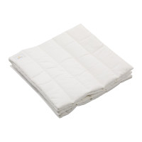 Sottobende in cotone piccole set da 4 Equestro Bianco