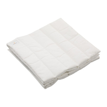 Sottobende in cotone piccole set da 4 Equestro Bianco