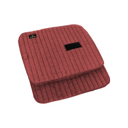 Sottofasce in spugna set da 4 Equestro Bordeaux