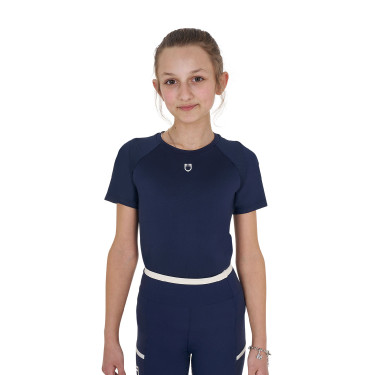 Maglietta tecnica da allenamento per bambini Equestro Blazer marine Blu marino