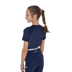 Maglietta tecnica da allenamento per bambini Equestro Blazer marine Blu marino