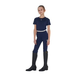 Maglietta tecnica da allenamento per bambini Equestro Blazer marine Blu marino