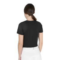 T-shirt in cotone Equestro donna Horse Lover Bianco