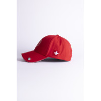 Berretto Harcour Zhil Swiss Equestrian Friends Rosso