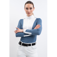 Polo da concorso Harcour Coco donna Blu acciaio Polo da concorso Harcour Coco donna Blu acciaio