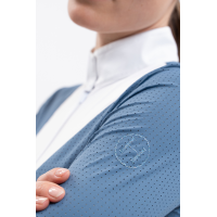 Polo da concorso Harcour Coco donna Blu acciaio Polo da concorso Harcour Coco donna Blu acciaio