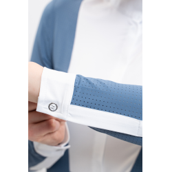 Polo da concorso Harcour Coco donna Blu acciaio Polo da concorso Harcour Coco donna Blu acciaio