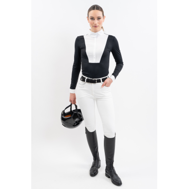 Polo da concorso Harcour Coco donna Nero Polo da concorso Harcour Coco donna Nero