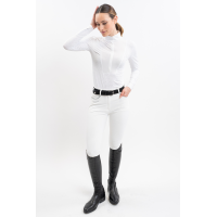Polo da concorso Harcour Coco donna Blu acciaio