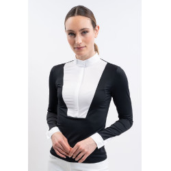 Polo da concorso Harcour Stella donna Nero