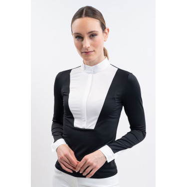 Polo da concorso Harcour Stella donna Nero