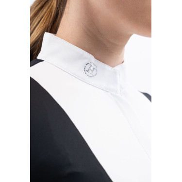 Polo da concorso Harcour Stella donna Nero