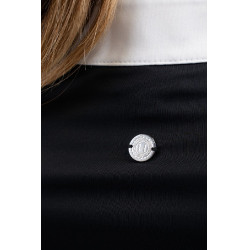 Polo da concorso Harcour Stella donna Nero