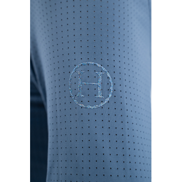 Polo Harcour Breezi donna Blu acciaio