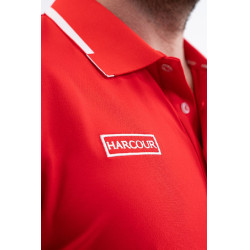 Polo Harcour Dranse uomo Swiss Equestrian Friends Rosso Polo Harcour Dranse uomo Swiss Equestrian Friends Rosso