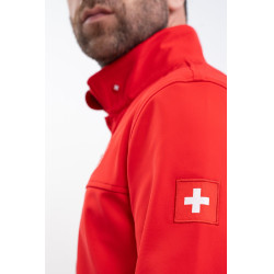 Giacca Harcour Menthue Unisex Swiss Equestrian Friends Rosso