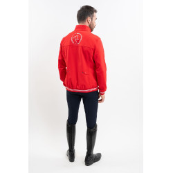 Giacca Harcour Menthue Unisex Swiss Equestrian Friends Rosso