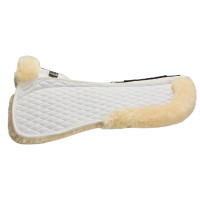 Ammortizzatore da dressage Stübben in pelle d'agnello Streamline Bianco Ammortizzatore da dressage Stübben in pelle d'agnello Streamline Bianco