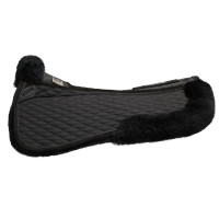 Ammortizzatore da dressage Stübben in pelle d'agnello Streamline Nero