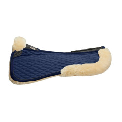 Ammortizzatore da dressage Stübben in pelle d'agnello Streamline Blu