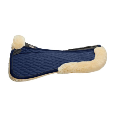 Ammortizzatore da dressage Stübben in pelle d'agnello Streamline Blu