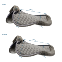 Ammortizzatore Stübben in pelle d'agnello Streamline Grigio Ammortizzatore Stübben in pelle d'agnello Streamline Grigio