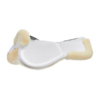 Ammortizzatore Stübben per salto ostacoli con regolatore in pelle d'agnello Streamline Bianco