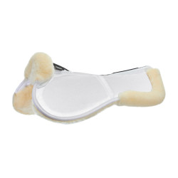 Ammortizzatore Stübben per salto ostacoli con regolatore in pelle d'agnello Streamline Bianco