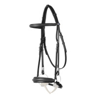 Briglia Stübben Leitrim con Slide&Lock capezzina combinata Nero / nero Briglia Stübben Leitrim con Slide&Lock capezzina combinata Nero / nero