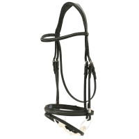 Bridon Stübben Pro-Jump con Slide&Lock Nero / nero