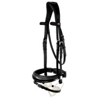 Bridon Stübben Switch Magic Tack con Slide&Lock senza Bling Nero / vernice / nero