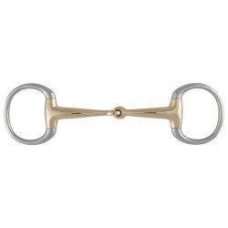 Morsello da filetto Stübben 2238 a olive con cannone da 12 mm Morsello da filetto Stübben 2238 a olive con cannone da 12 mm