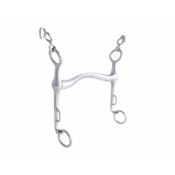 Morsetto da briglia Stübben 2490 Fine Line cannone 16 mm