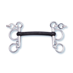 Morso Pelham Stübben 2243 in gomma rigida cannone 16 mm