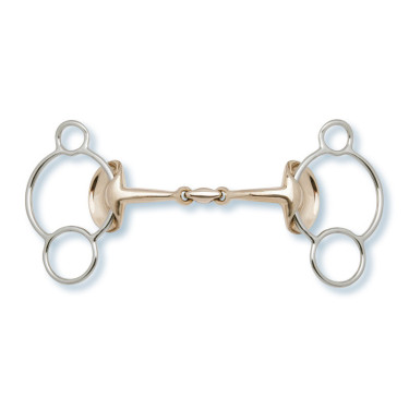 Mors Stübben 2268 3 anelli Ailes d'Or cannone 14 mm