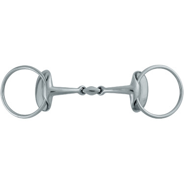 Filet Stübben 2462 2 anelli Ali d'Argant imboccatura 14 mm