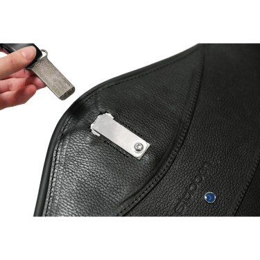 Sottopancia con bavetta Stübben Pro-Jump Safety Nero