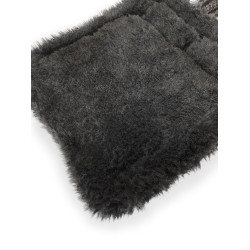 Cinghia Stübben corda con imbottiture fibbie in acciaio inox Nero